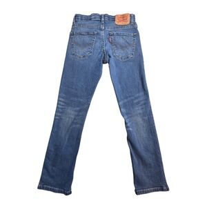 Levi's 511 Slim Fit Jeans Boys 10 W25 L24 Blue Medium Wash Denim Zipper Fly